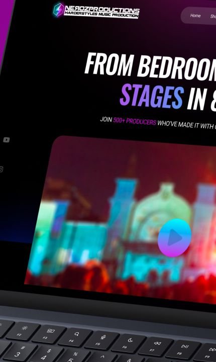 Neroz Productions website